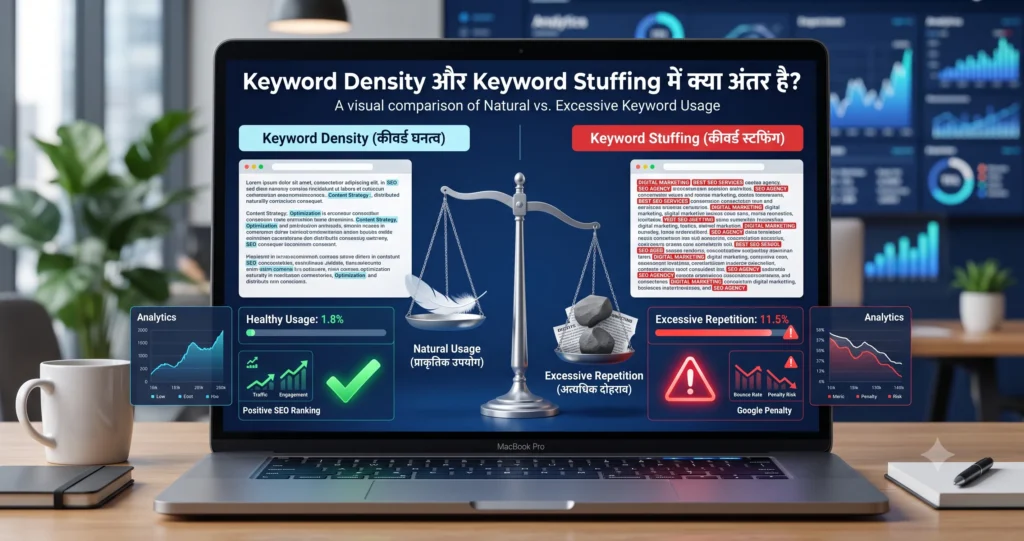 Keyword Density और Keyword Stuffing में क्या अंतर है