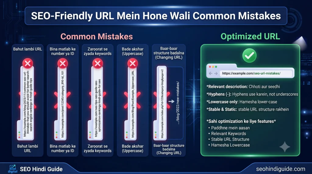 SEO-Friendly URL Mein Hone Wali Common Mistakes