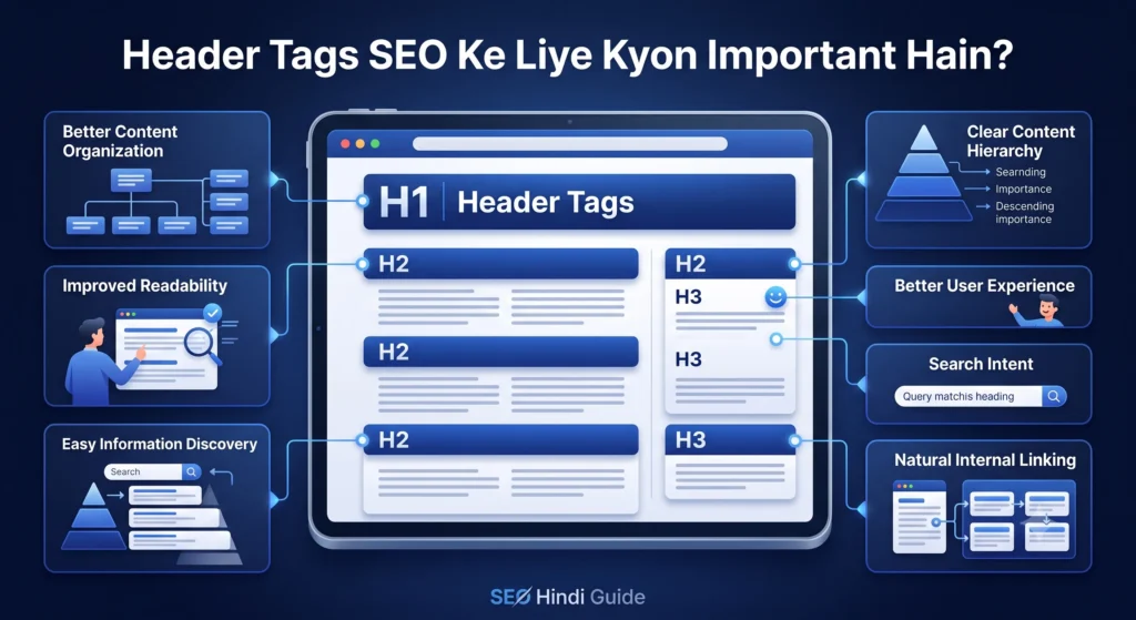 Header Tags SEO Ke Liye Kyon Important Hain