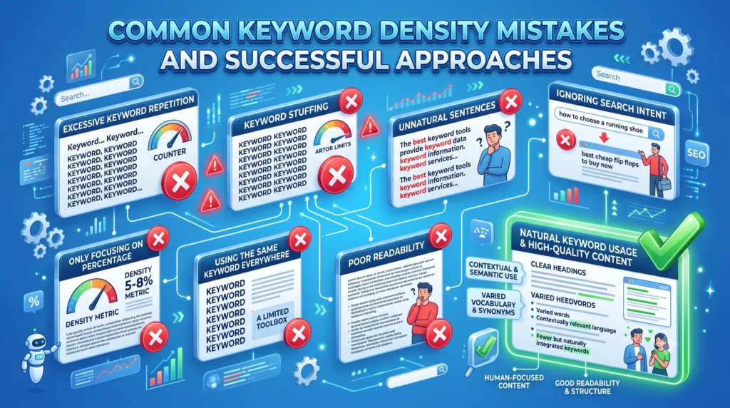 Keyword Density Se Judi Common Mistakes