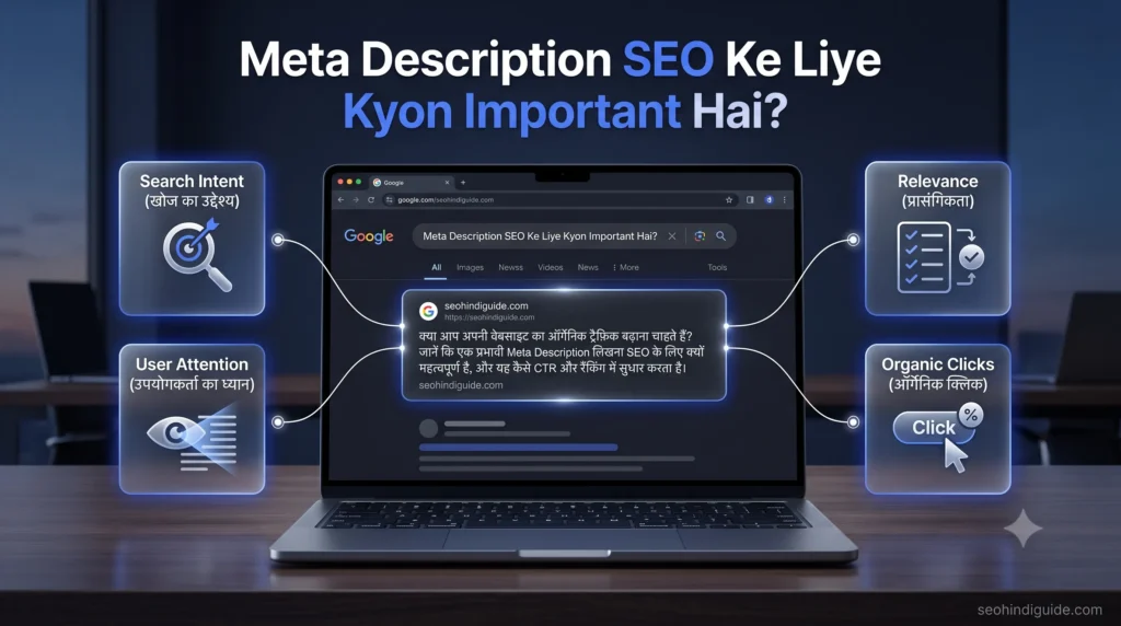 Meta Description SEO Ke Liye Kyu Important Hai