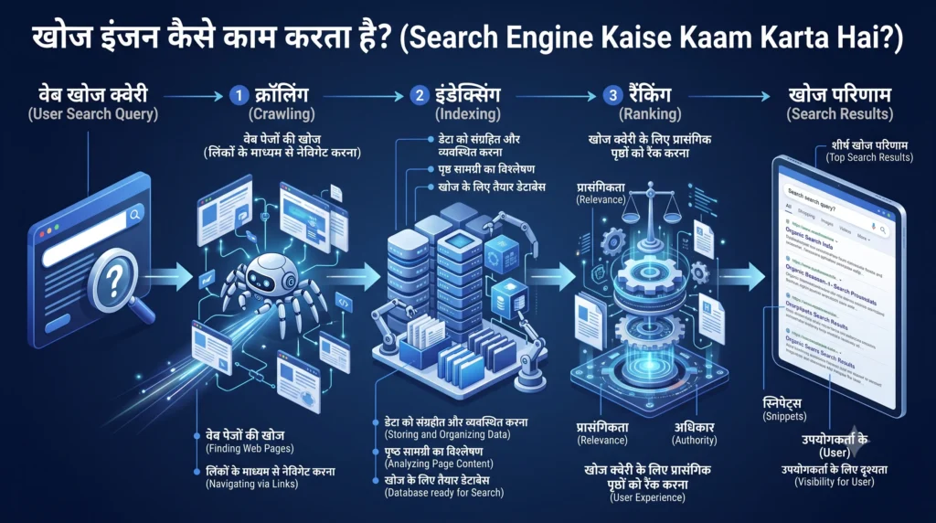 Search Engine Kaise Kaam Karta Hai